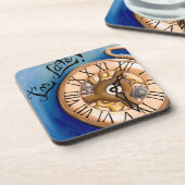 Ik ben Late Onderzetter Alice in Wonderland Onderz (Linkerzijde)