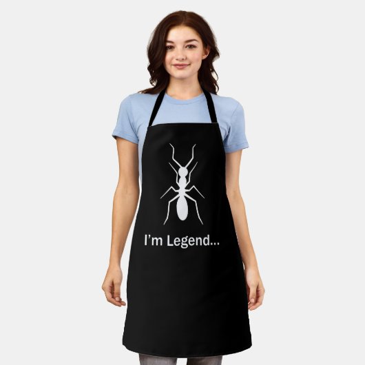 Ik ben legendarische mier schort (Gedragen)