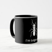 Ik ben legende mier mok (Voorkant links)