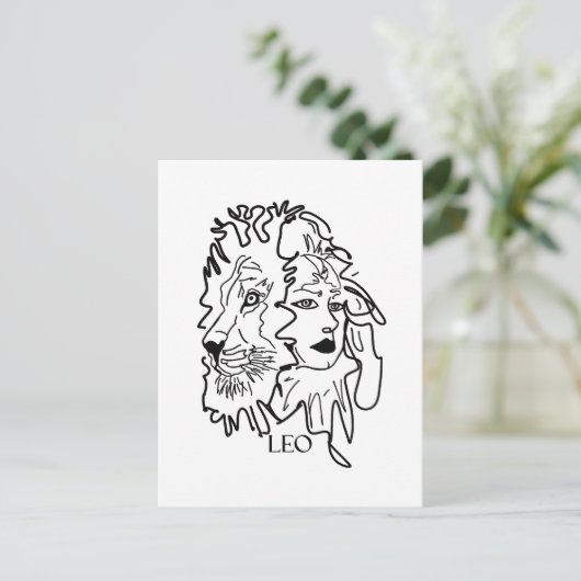 Ik ben LEO Briefkaart (Staand voorkant)