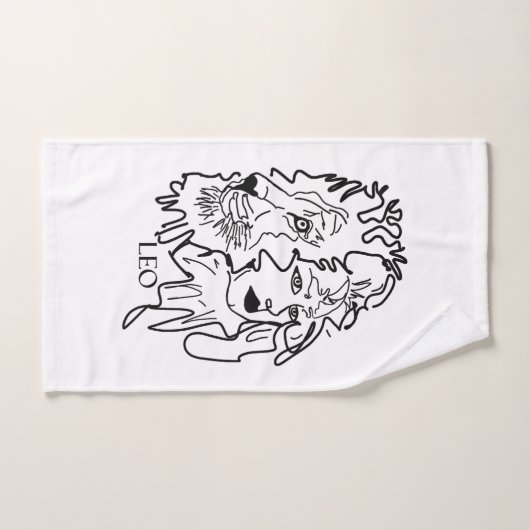 Ik ben LEO Handdoek (Handdoek)