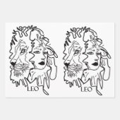 Ik ben LEO Inpakpapier Vel (Voorkant 3)