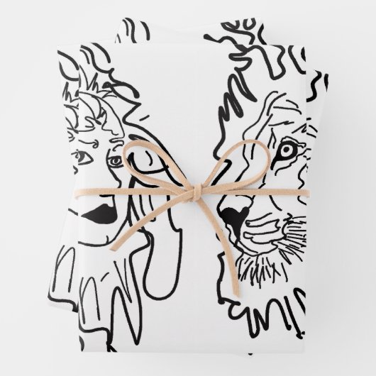 Ik ben LEO Inpakpapier Vel (In situ)