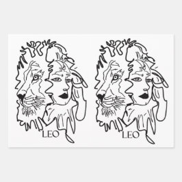 Ik ben LEO Inpakpapier Vel