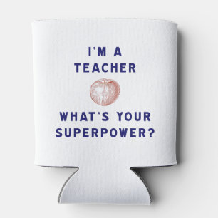 Ik ben leraar [appel] Wat is jouw Superpower? Blikjeskoeler