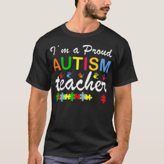 Ik ben leraar autisme, leraar autisme Awarene T-shirt
