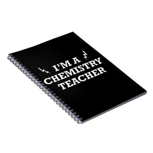 Ik ben leraar chemie notitieboek (Rechterzijde)