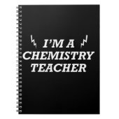 Ik ben leraar chemie notitieboek (Voorkant)