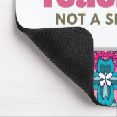 Ik ben leraar, geen sluier muismat (Hoek)