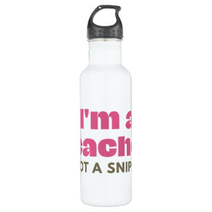 Ik ben leraar, geen Sniper Pistool Reform Coffee M Waterfles