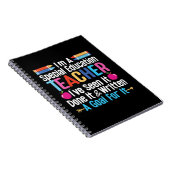 Ik ben leraar speciaal onderwijs, spED-leraar Notitieboek (Rechterzijde)