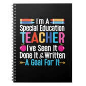 Ik ben leraar speciaal onderwijs, spED-leraar Notitieboek (Voorkant)