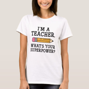 Ik ben leraar t-shirt