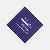 "Ik ben leraar. Wat is je superkracht?" Servet (Hoek)