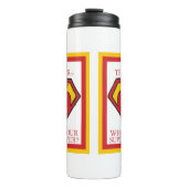 Ik ben leraar... Wat is je Superpower? Thermosbeker (Voorkant)