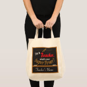 Ik ben leraar, wat is je Superpower? Tote Bag (Voorkant (product))