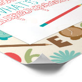 Ik ben leraar, wat is jouw Superpower? Poster (Hoek)