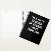Ik ben leraar Wiskunde natuurlijk, ik heb probleme Planner (Display)