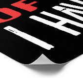 Ik ben leraar Wiskunde natuurlijk, ik heb probleme Poster (Hoek)