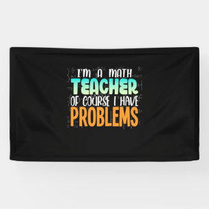 Ik ben leraar Wiskunde Spandoek