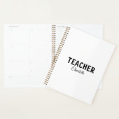 Ik ben lerarenschool Collegeadd jouw naam sms simp Planner (Display)