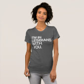 IK BEN LESBIEN VAN JE T-SHIRT (Voorkant volledig)