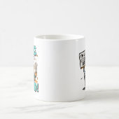 Ik ben letterlijk dood, spooktacular fun Halloween Koffiemok (Center)