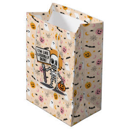 Ik ben letterlijk dood, spooktacular fun Halloween Medium Cadeauzakje