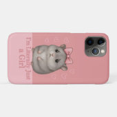 Ik ben letterlijk gewoon een droevig hamstermeisje Case-Mate iPhone case (Achterkant (horizontaal))