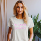 Ik ben letterlijk gewoon een meisje T-shirt Schatt