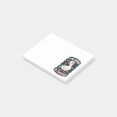 Ik ben leuk in theorie gans humor post-it® notes (Schuin)