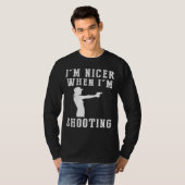 Ik ben leuker als ik grappig T-shirt schiet (Voorkant volledig)