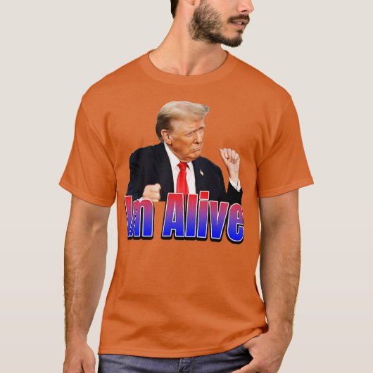 IK BEN LEVEND 1 T-SHIRT (Voorkant)