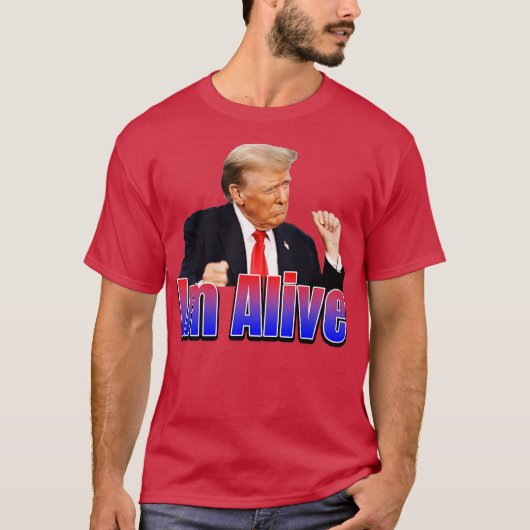 IK BEN LEVEND 2 T-SHIRT (Voorkant)