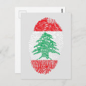 Ik ben Libanees Briefkaart (Voorkant / Achterkant)