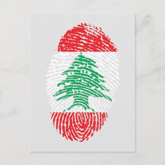 Ik ben Libanees Briefkaart (Voorkant)