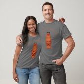 Ik ben licht geïrriteerd Marcus The Worm Grappige  T-shirt (Unisex)