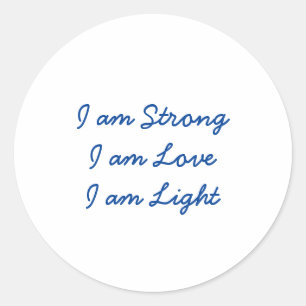 Ik ben Lichtrond sticker
