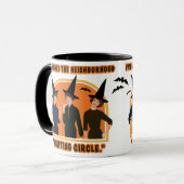 Ik ben lid geworden van de wijkbreicirkel. mok (Voorkant links)