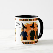 Ik ben lid geworden van de wijkbreicirkel. mok (Voorkant rechts)