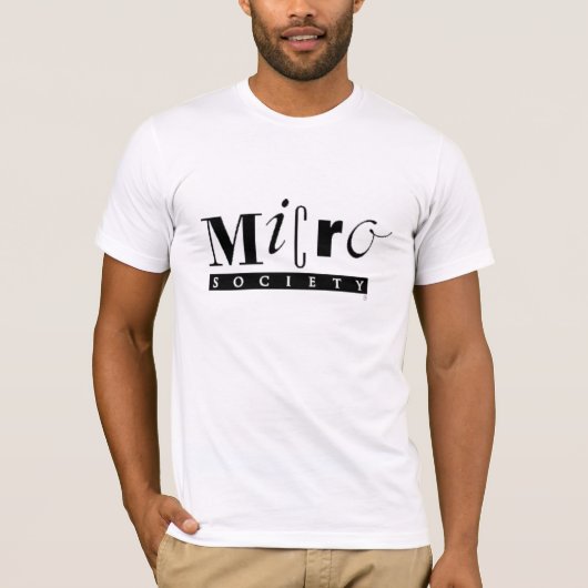 Ik ben lid van een T-shirt van de Micro-familie (Voorkant)