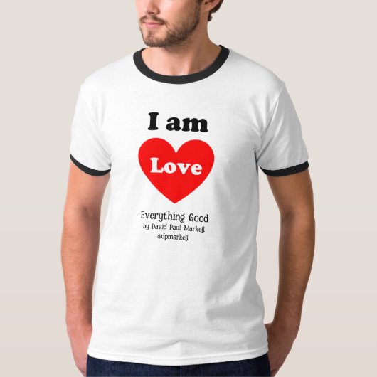 Ik ben Liefde, Ik ben Licht T-shirt (Voorkant)