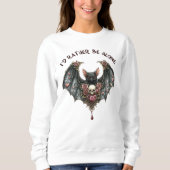 Ik ben liever alleen trui (Voorkant)