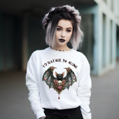 Ik ben liever alleen trui