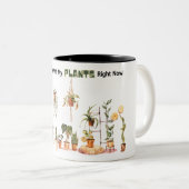 Ik ben liever bij mijn Planten op dit moment! Mok (Voorkant rechts)