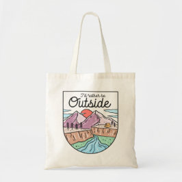 Ik ben liever buiten tote bag