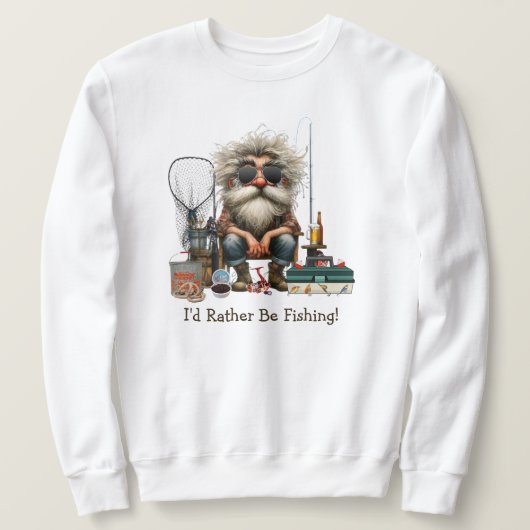 Ik ben liever een Gevist sweatshirt (Design voorkant)