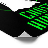 Ik ben liever een spookjacht op Paranormaal Poster (Hoek)