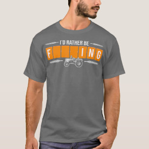 Ik ben liever Farming Grappige Boer Tractoren Word T-shirt