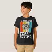 Ik ben liever fossielenjagers t-shirt (Voorkant volledig)